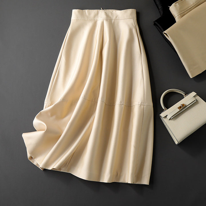 Damen Eleganter und luftiger Midirock Drune