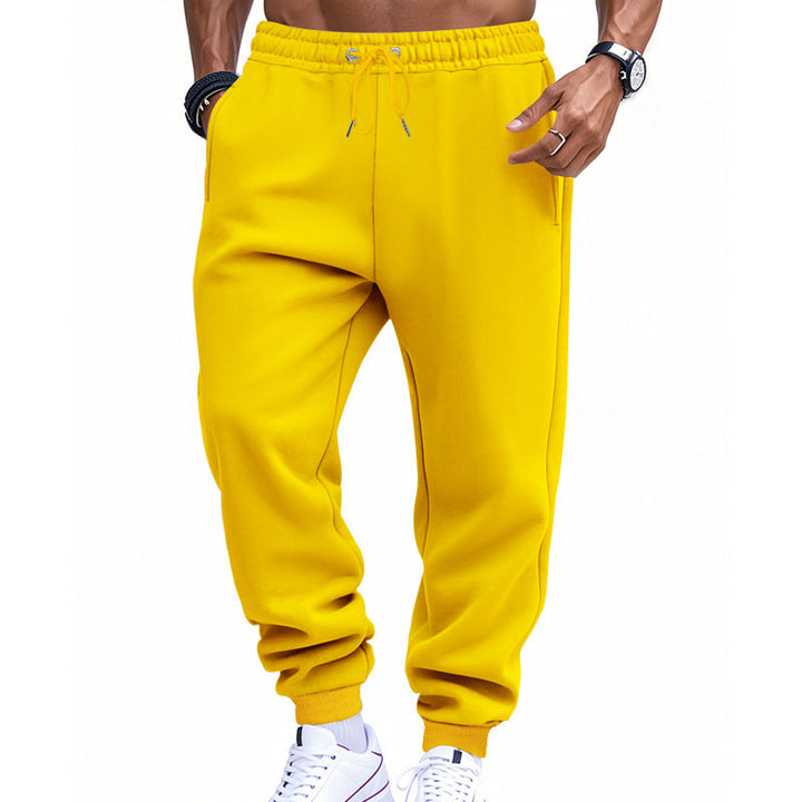 Herren bequeme Jogginghose mit elastischem Bund und praktischen Seitentaschen Drune
