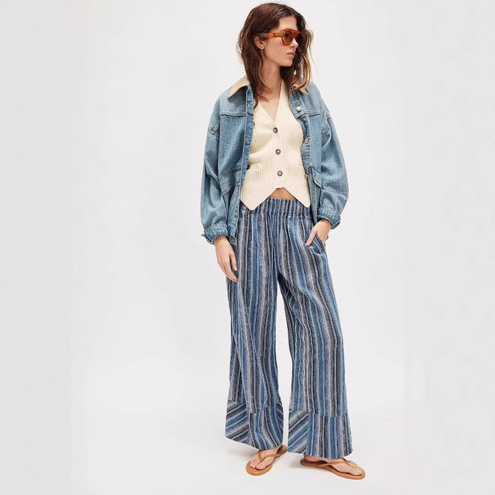Damen Modische und lässige Sommerhose Drune
