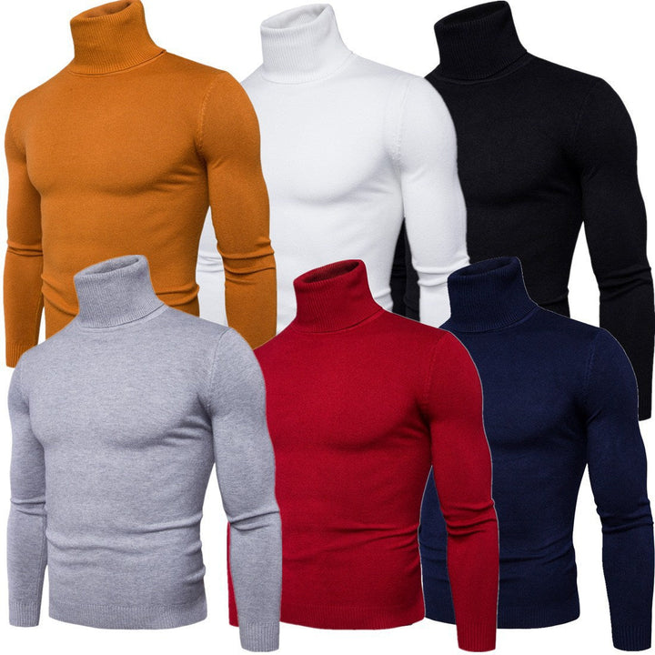 Herren Rollkragenpullover aus feiner Merinowolle Drune
