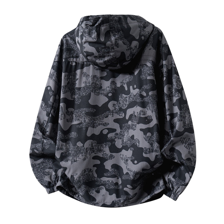 Herren Sportliche Camo-Funktionsjacke Drune