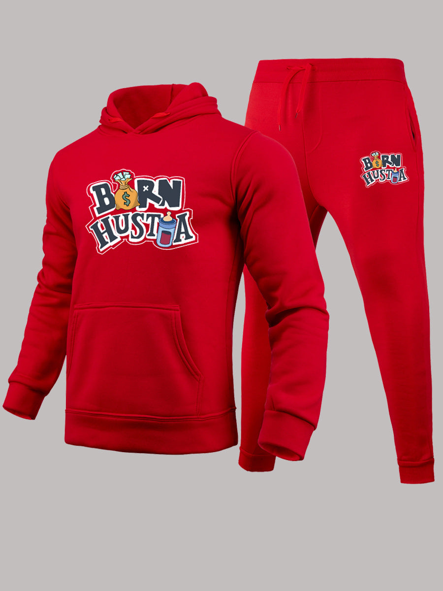 Damen Hoodie mit Jogginghose-Set im Urban-Style Drune