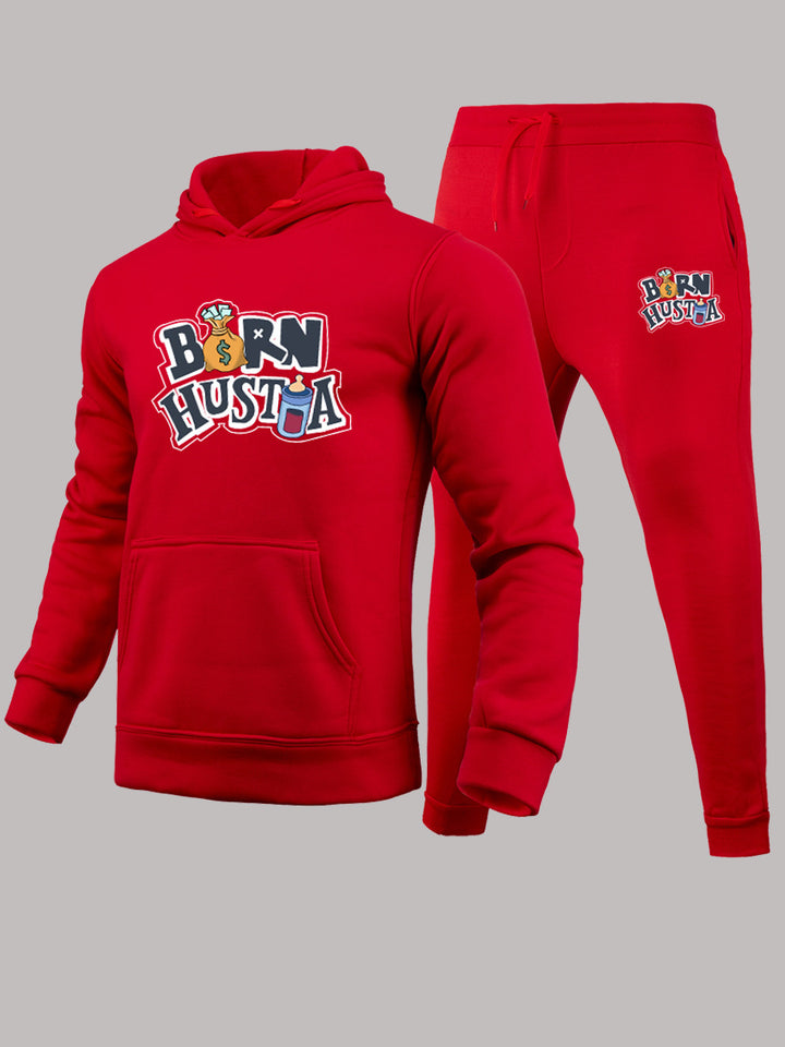 Damen Hoodie mit Jogginghose-Set im Urban-Style Drune