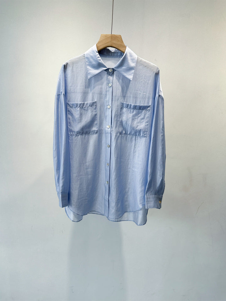 Damen Relaxed Fit Langarmshirt Drune