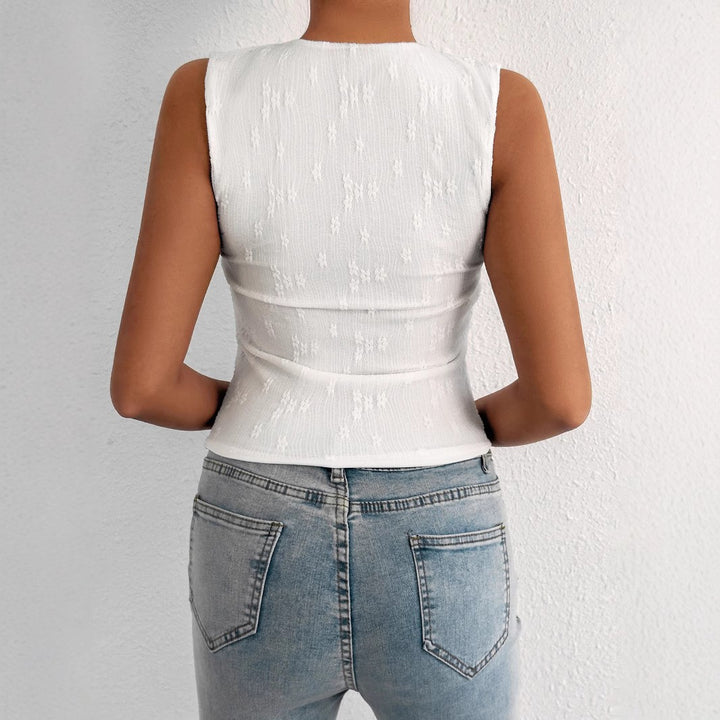 Damen Elegantes und innovatives Crop-Top Drune