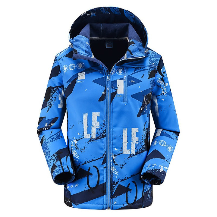 Damen Modische Wind- und Wetterjacke Drune
