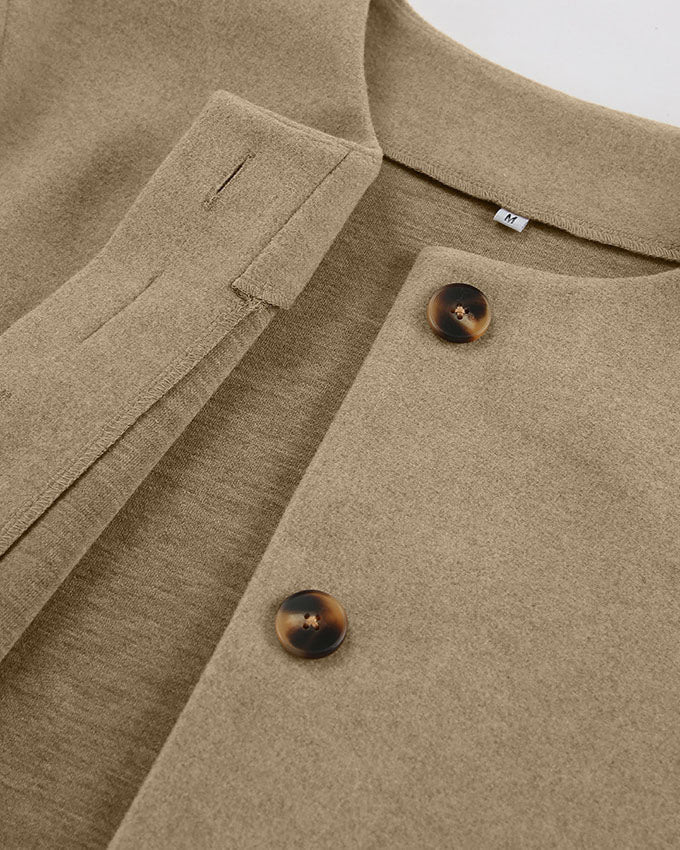 Drune | Relaxed Fit Kurz Wollmantel