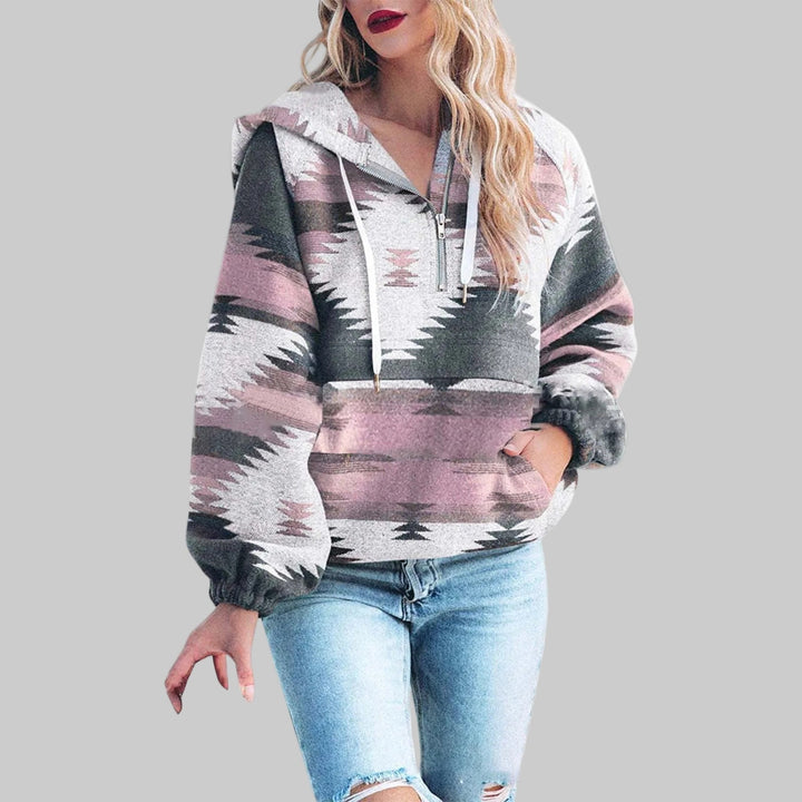 Drune | Hoodie mit einzigartigem Muster
