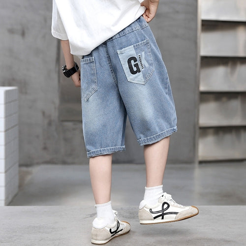 Jungen Denim Shorts Drune