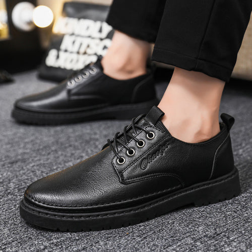 Herren Schnürschuhe mit modernem Obermaterial aus hochwertigem Leder und komfortabler Sohle Drune
