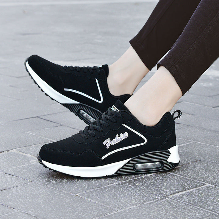Damen Sportliche Sneakers mit atmungsaktiver Mesh-Oberfläche und dämpfendem Fußbett Drune