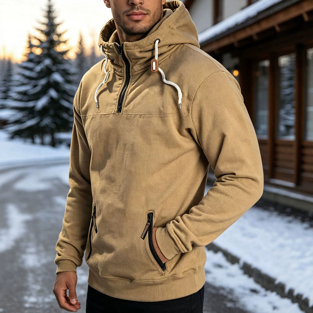 Herren Winddichte Kapuzenjacke Drune