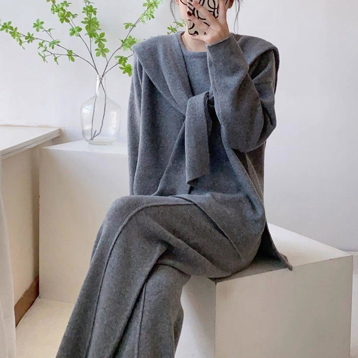Damen lässiges Lounge-Set Drune