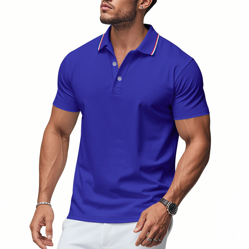 Herren Poloshirt mit modernem Kragen und feuchtigkeitsregulierender Technologie Drune