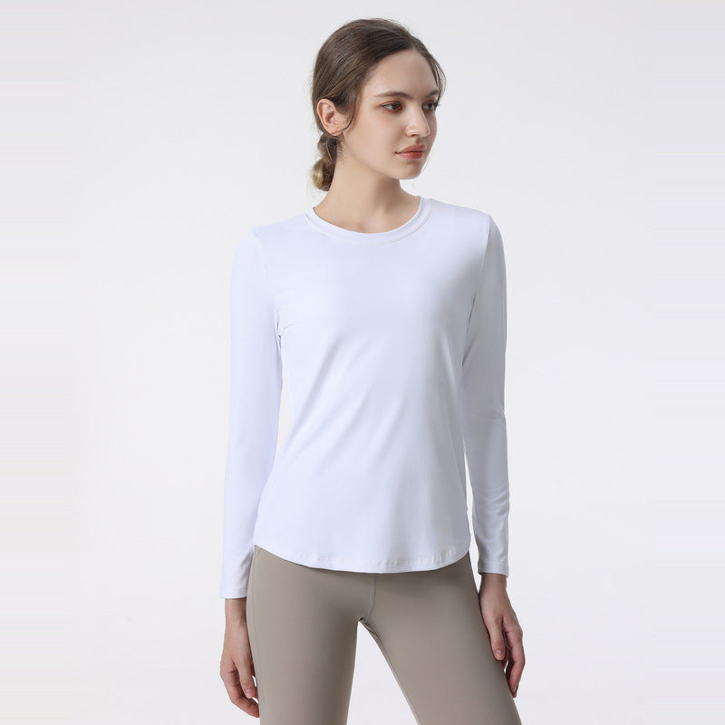 Damen Atmungsaktives Langarm-Sportshirt mit UV-Schutz und feuchtigkeitsableitender Technologie Drune