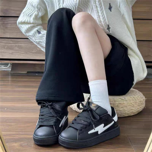 Damen Sportliche Sneakers mit verstellbarem Klettverschluss und gepolsterter Innensohle Drune