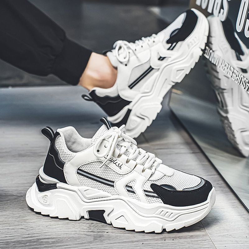 Damen Sportliche Sneaker mit atmungsaktivem Obermaterial und dämpfender Sohle Drune