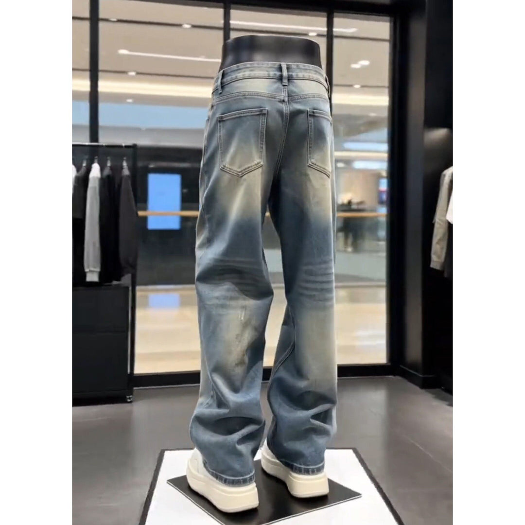Herren Lässige Vintage Jeans Drune