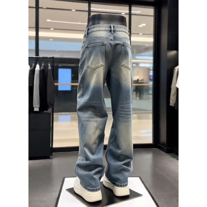 Herren Lässige Vintage Jeans Drune