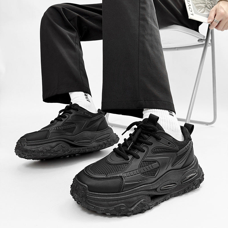 Damen Sportliche Netz-Sneaker mit rutschfester Profilsohle und atmungsaktiver Konstruktion Drune