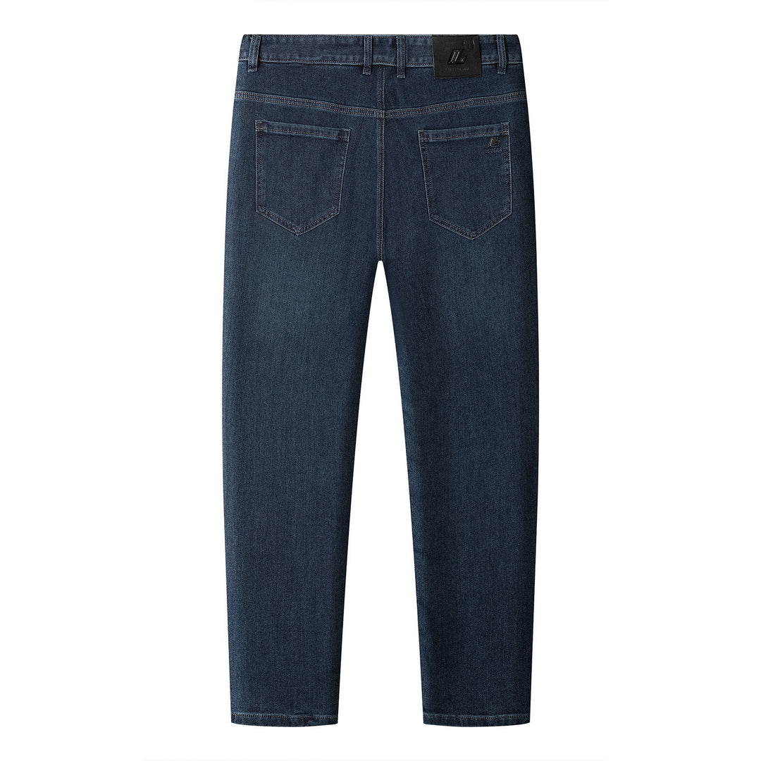 Damen Slim Hochbund-Jeans mit Stretch und verkürzter Knöchellänge Drune