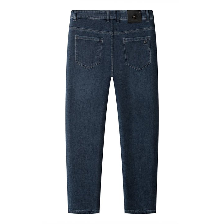 Damen Slim Hochbund-Jeans mit Stretch und verkürzter Knöchellänge Drune
