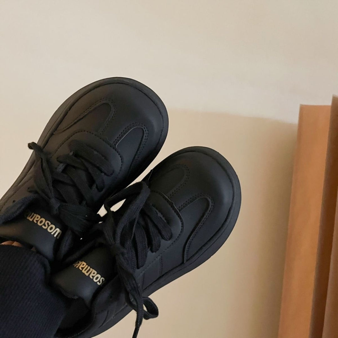 Damen Plateausneaker im Clean‑Chunky‑Design mit extra hoher EVA‑Plateausohle und gepolstertem Komfortkragen Drune