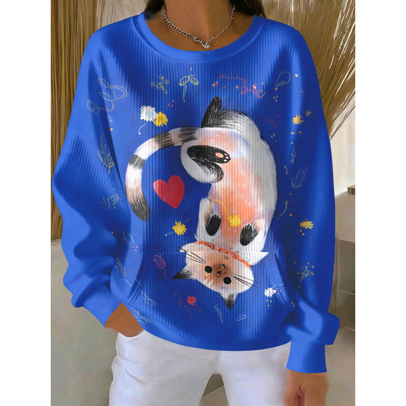 Damen Gemütlicher Pullover Drune