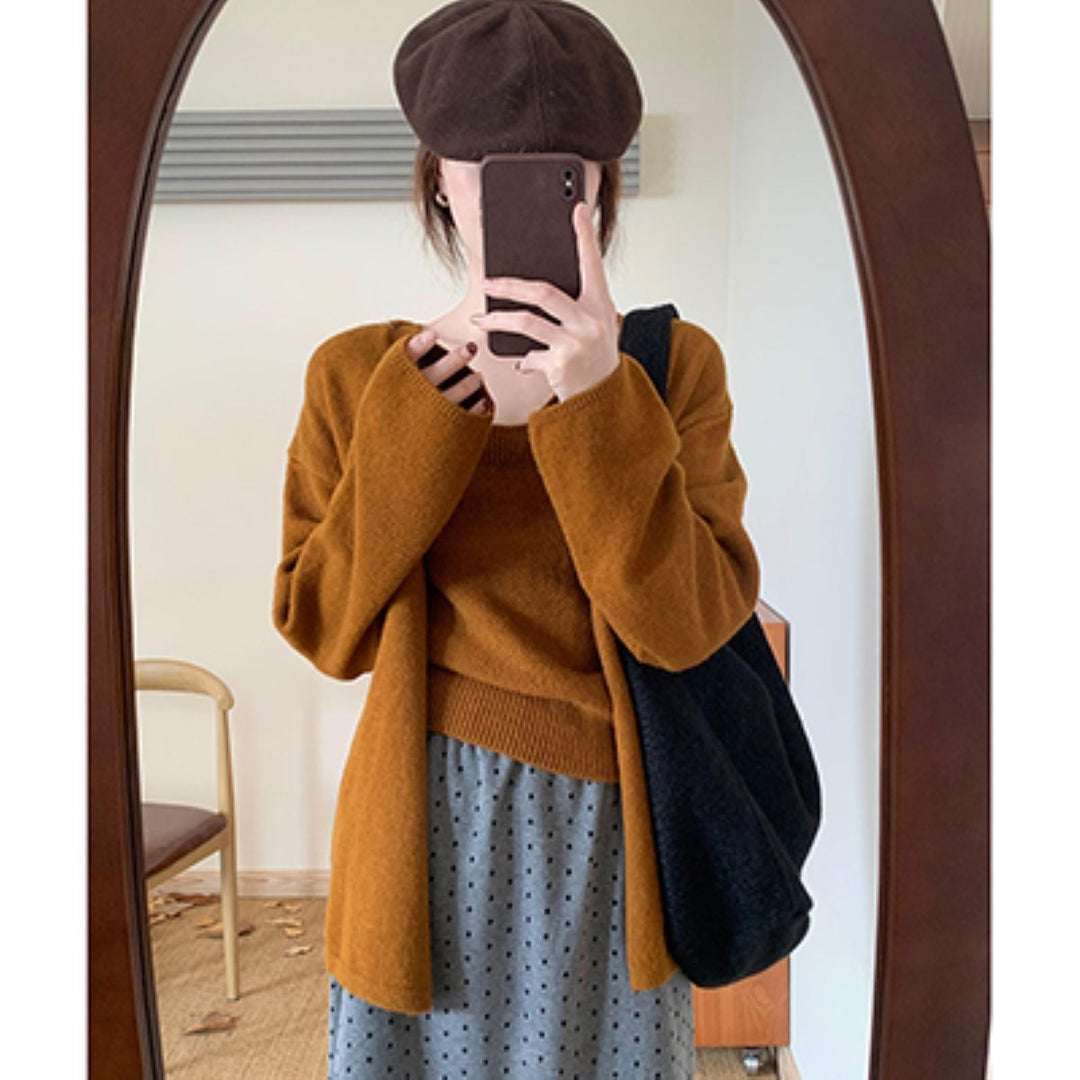 Damen gemütliche Strickjacke Drune