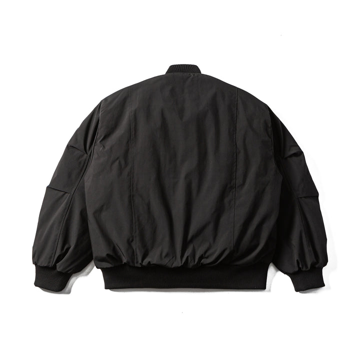 Herren Boxy wattierter Kurzblouson mit Rippenkragen und ergonomischen Eingrifftaschen Drune
