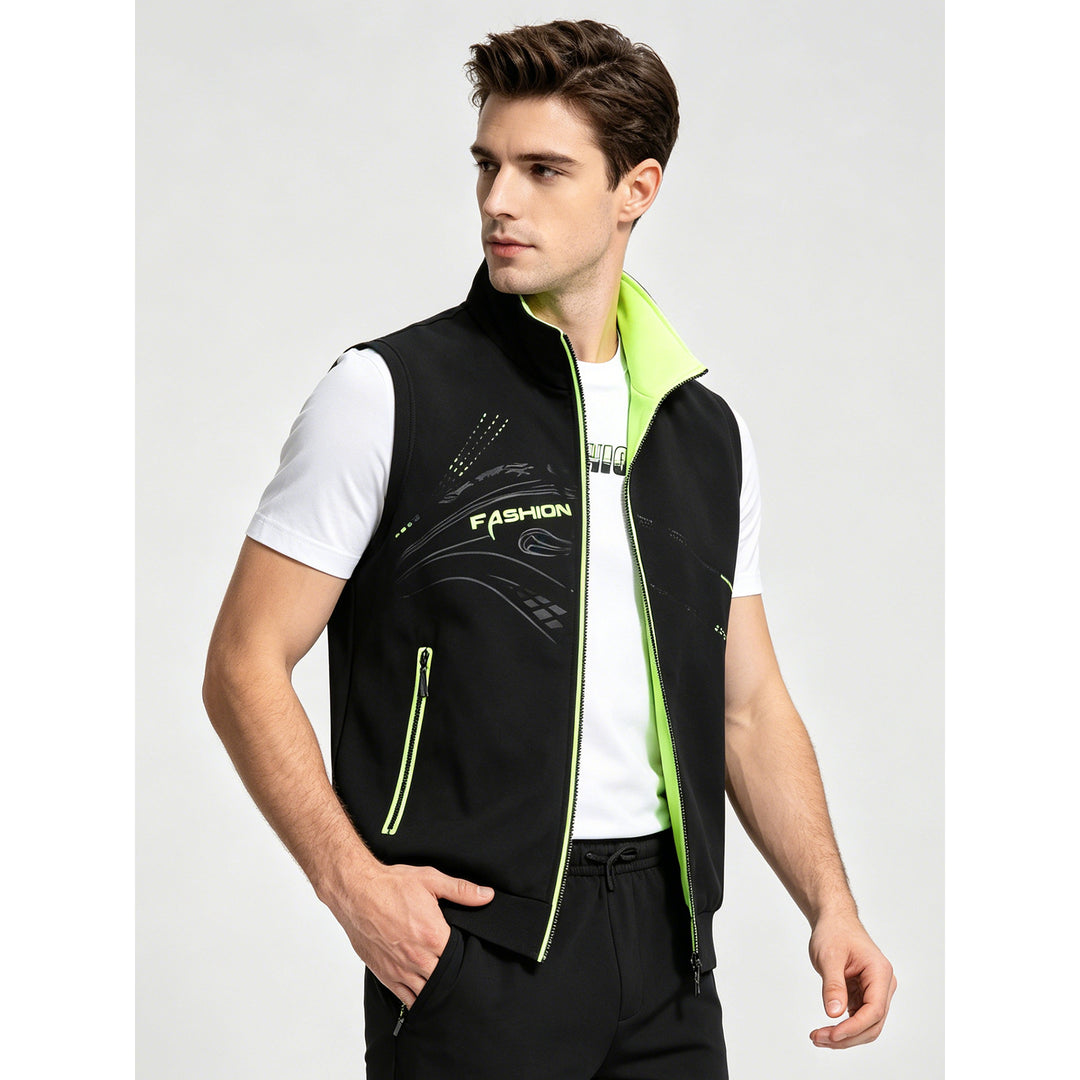 Herren Sportliche High-Performance Weste Drune