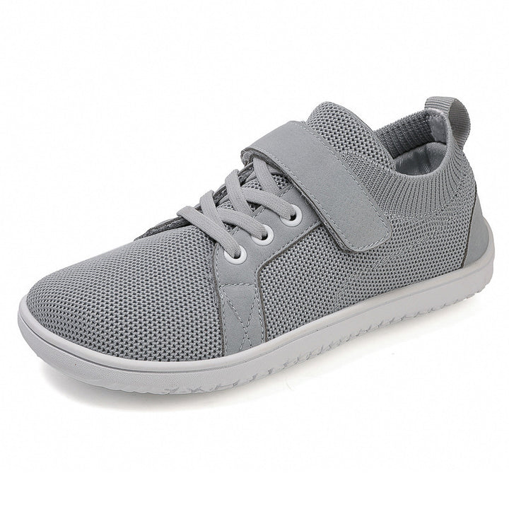 Damen nan Strick-Sneaker mit adaptiver Passform, einhändigem Klettverschluss und flexibler Abrollsohle Drune