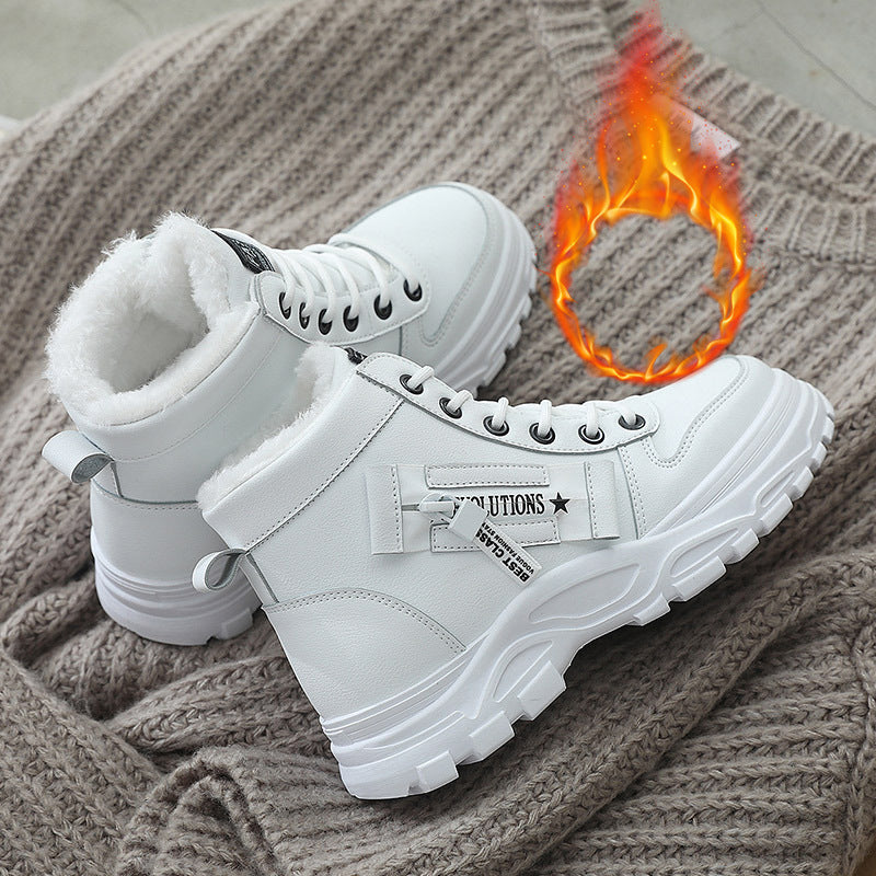 Damen Winterstiefel mit temperaturregulierendem Futter Drune