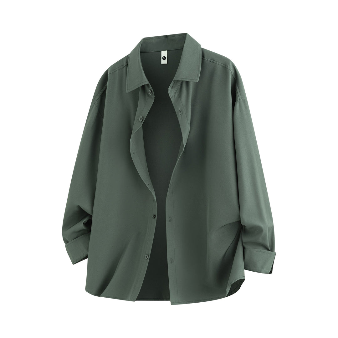 Damen nan oversized Hemdbluse aus fließendem Viskose-Mix Drune