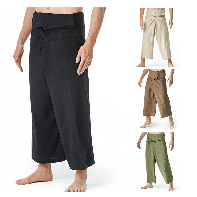 Herren Relaxed Fit Utility Wickelrock Drune