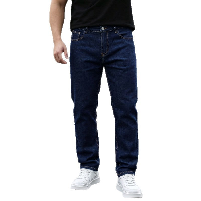 Herren Bequeme Regular Fit Jeans Drune