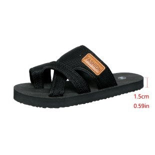 Damen Komfortable Freizeit-Sandalen mit elastischen Riemen Drune
