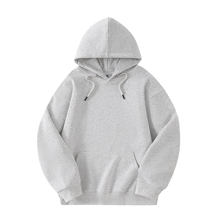 Unisex Minimalistischer Oversize-Kapuzenpullover mit French‑Terry-Qualität und verstärkten Nähten Drune