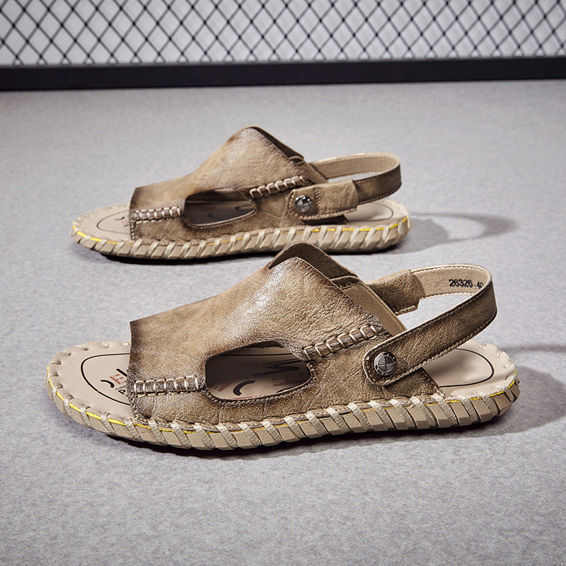Herren Komfortable Freizeitsandalen mit verstellbarem Riemen Drune