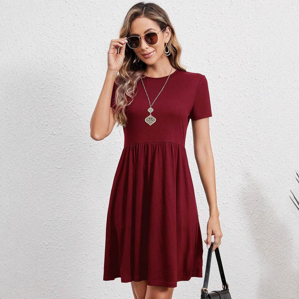 Damen Freizeitkleid mit Taillierung und elegantem Rock Drune