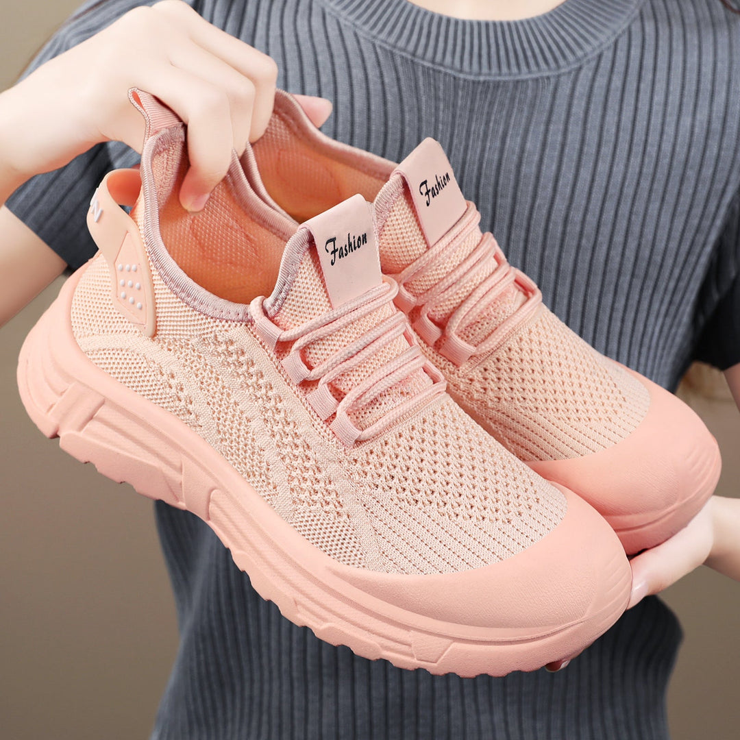 Damen Sportliche Atmungsaktive Sneakers Drune
