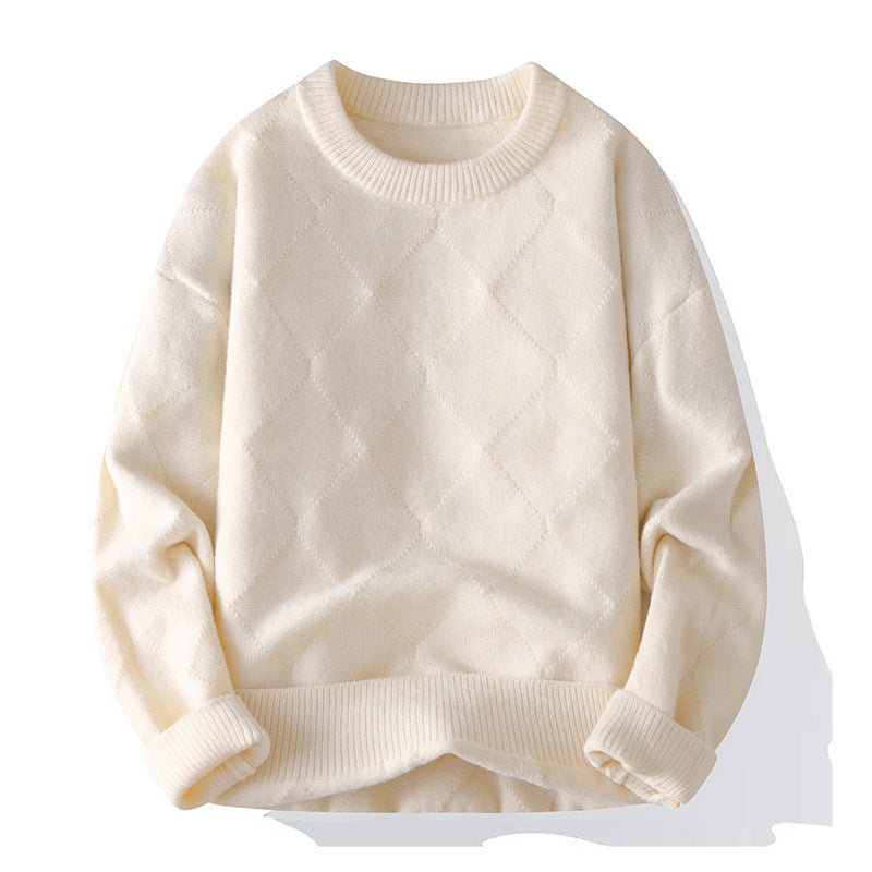 Damen Bequemer Grobstrickpullover Drune