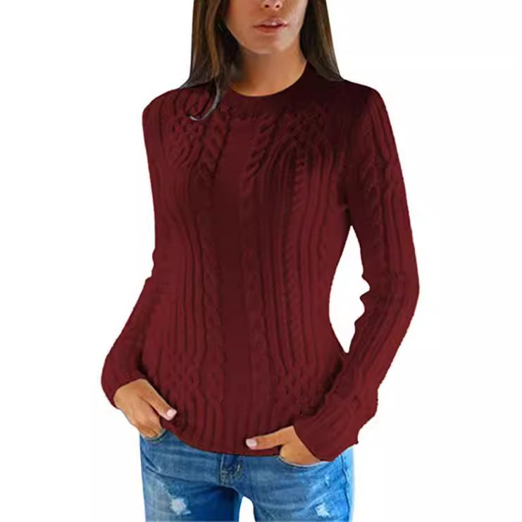Damen Strickpullover im stylishen Kabelmuster Drune