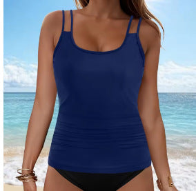 Damen Tankini-Oberteil mit modischem Rüschendesign Drune