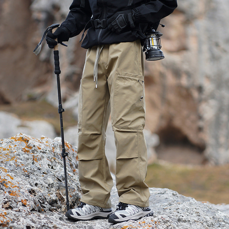 Herren Outdoor-Cargohose mit verstärkten Knien, wasserabweisend und atmungsaktiv Drune