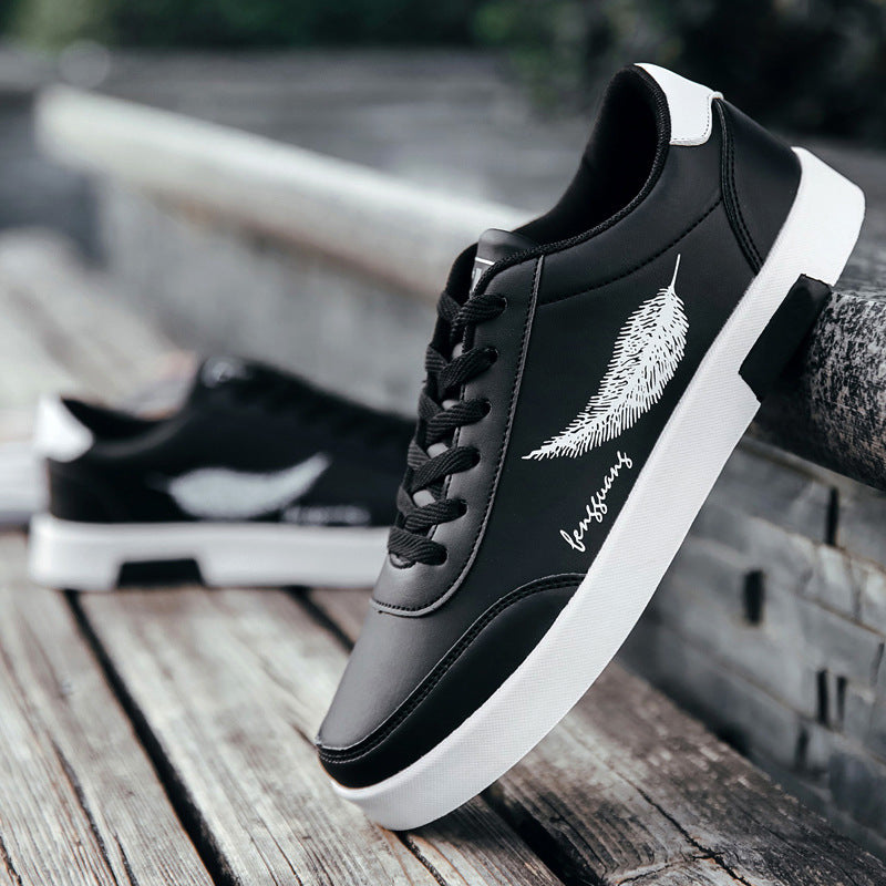 Damen Modische Sneakers mit markantem Feder-Design und sportlichem Komfort Drune