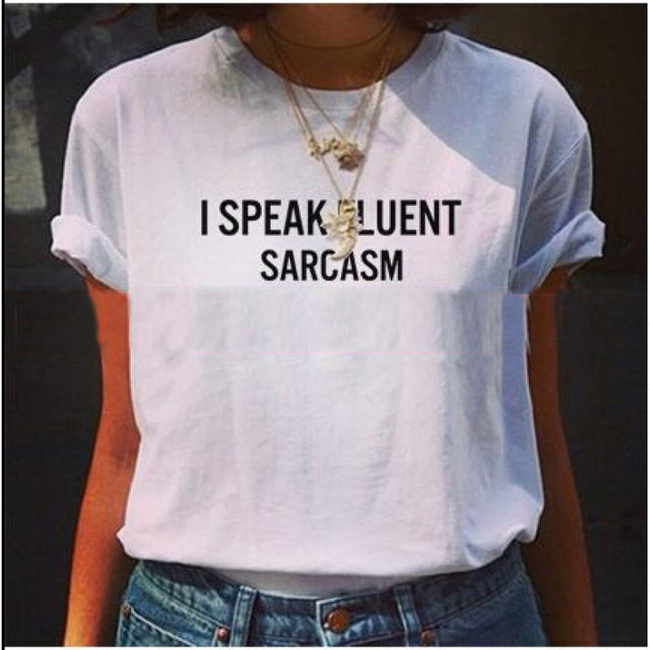 Damen T-Shirt mit witzigem Spruch und bequemer Passform Drune