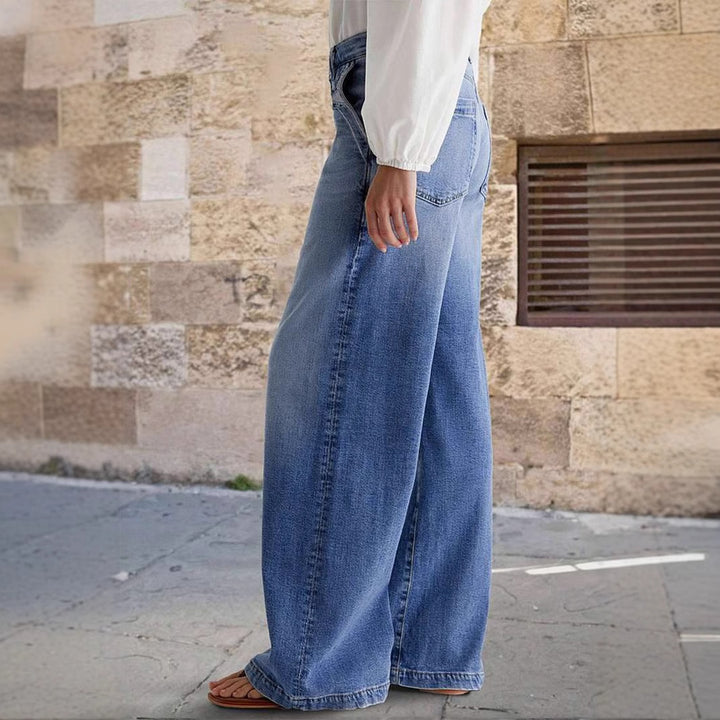 Damen weite Jeanshose Drune