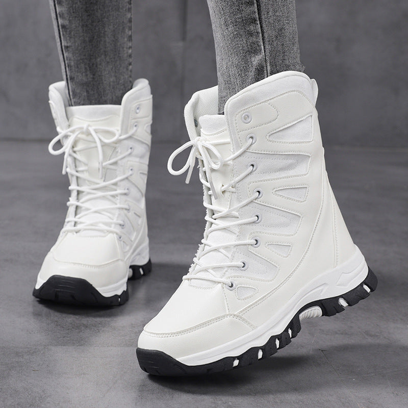 Damen High-Top Outdoor-Schuhe mit rutschfester Sohle und atmungsaktivem Obermaterial Drune