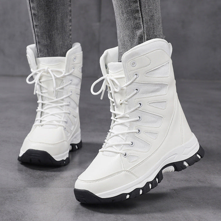 Damen High-Top Outdoor-Schuhe mit rutschfester Sohle und atmungsaktivem Obermaterial Drune